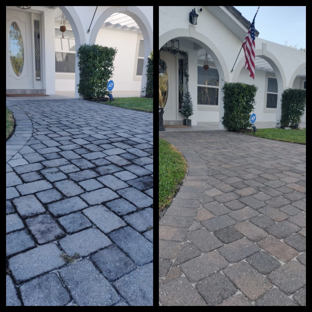 Paver restoration service