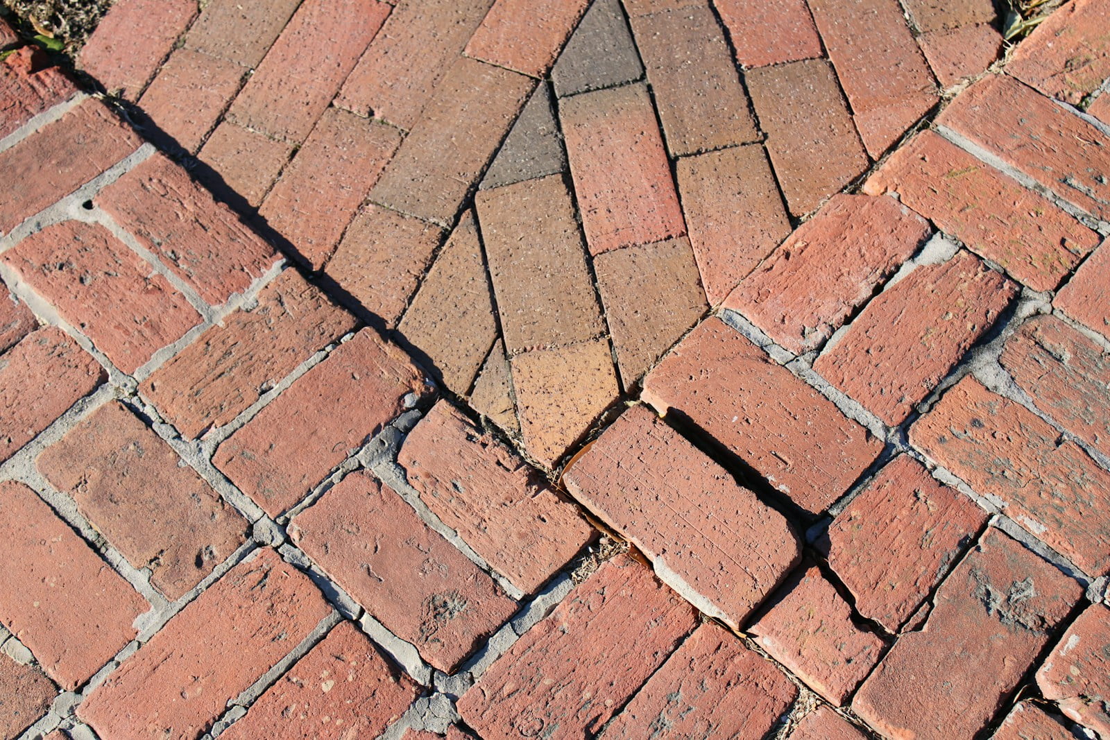 cracked pavers