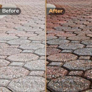 Gloss Clear Acrylic Sealer | Satin Finish Stone Sealer, Clay Brick Sealer | Color Enhancing | Professional Grade | Fast Dry | Indoor and Outdoor