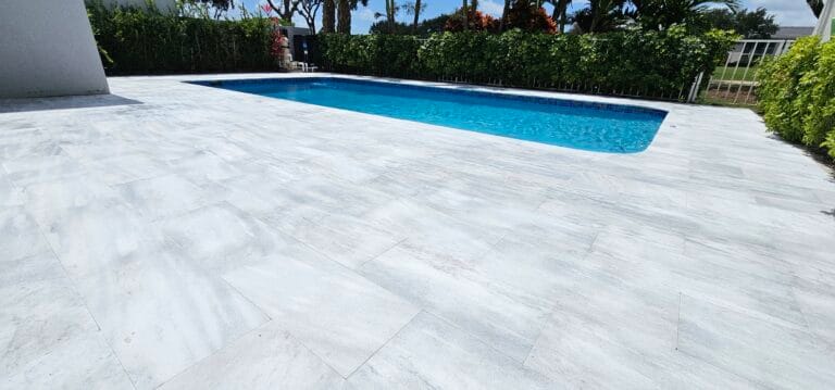 Sand Washout Repair and Marble Paver Sealing